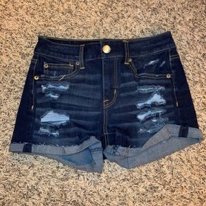 American eagle jean shorts